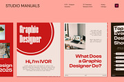 IVOR – Designer Template, a Social Media Template by Studio Manuals (Thumbnail 2 of 8)