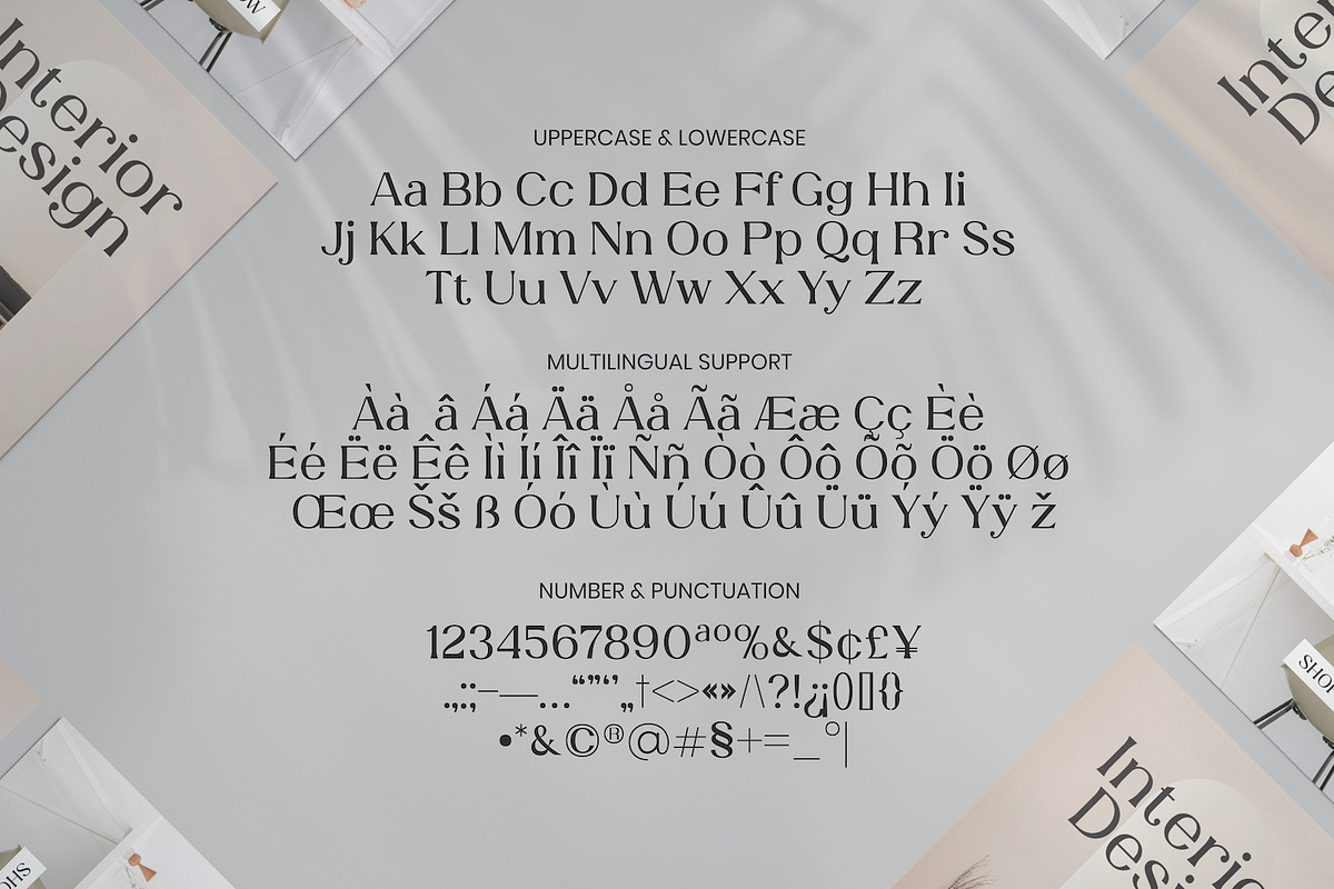Coccina - Serif Font, a Serif Font by Imoodev (Photo 5 of 5)