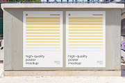 Urban Poster Mockup Template Bundle, an Advertising Mockup by FoundImages (Thumbnail 16 of 52)