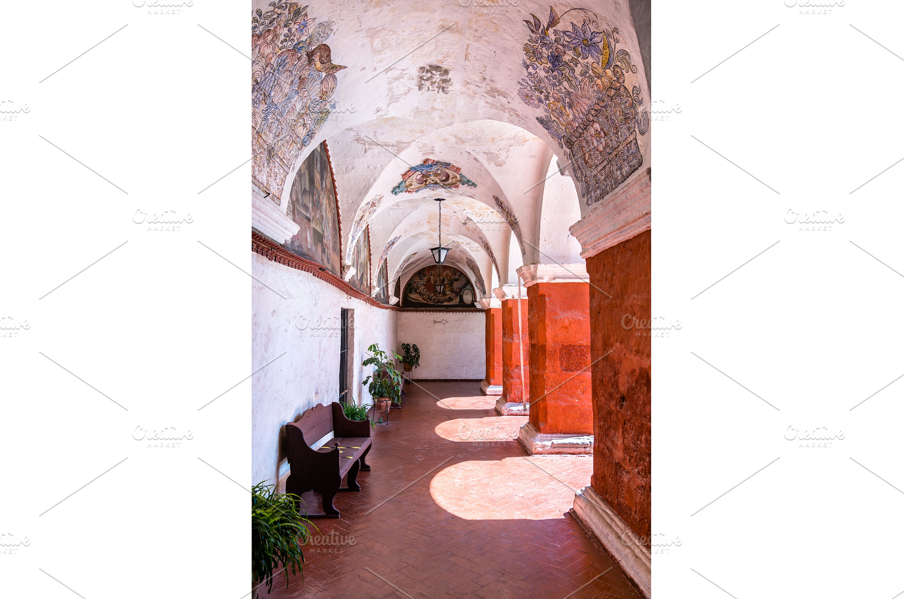 Monastery of Santa Catalina in, an Architecture Photo by Leonid Andronov