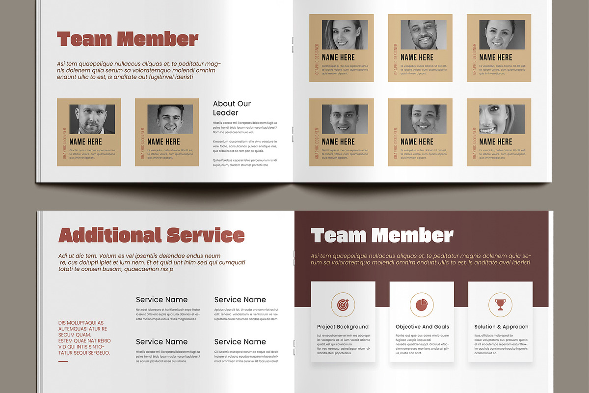 Company Profile Brochure Template preview 4