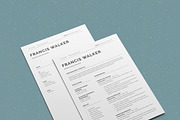 Resume/CV, a Resume Template by UX-group (Thumbnail 5 of 7)