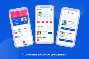 Doctor Consultation Mobile App UIKit