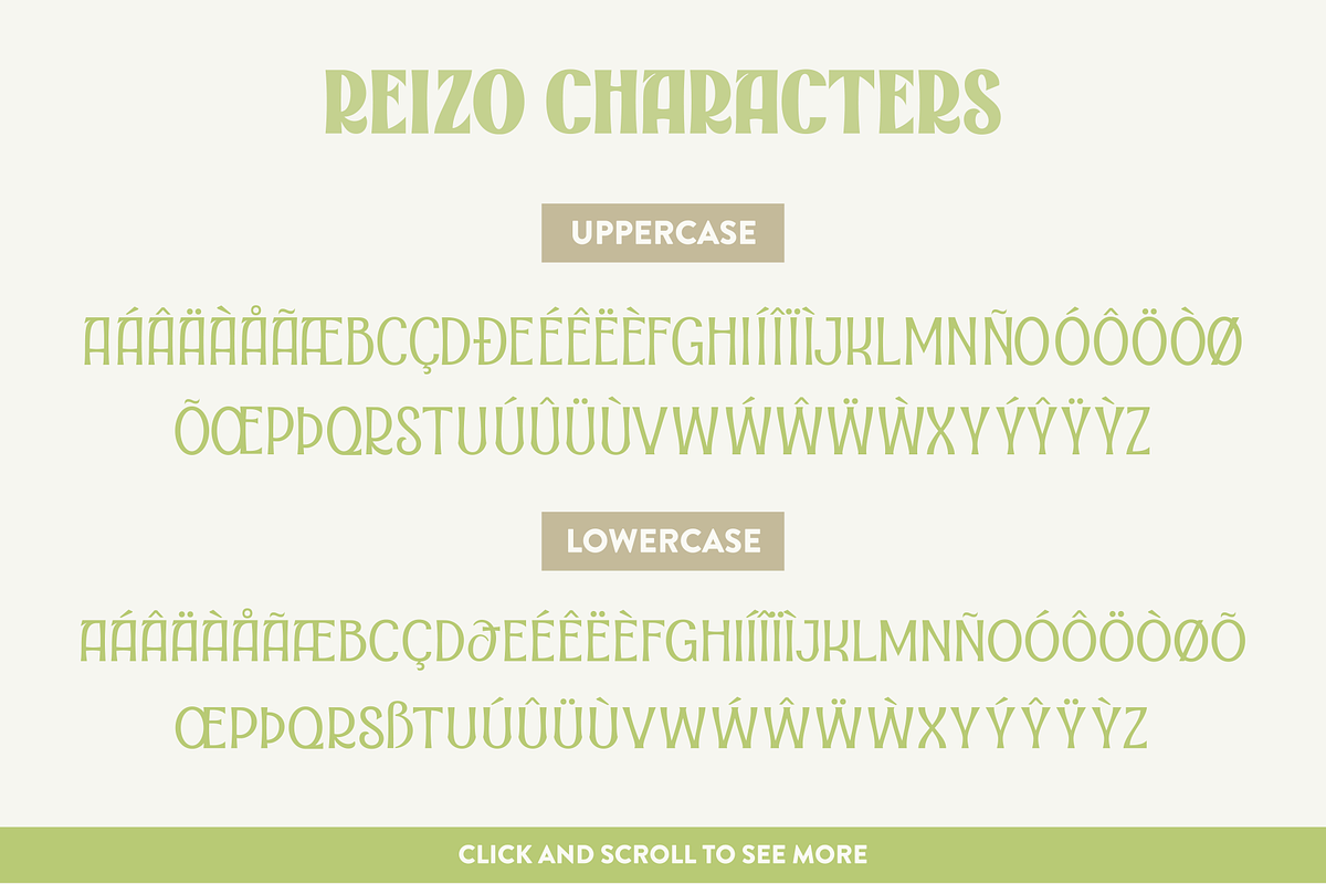 Reizo - a subtle sans serif, a Sans Serif Font by Zeune Type Foundry (Photo 10 of 10)