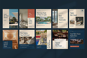 Riviera - Resort Instagram Post Pack, a Social Media Template by Pitchlook.Studio (Thumbnail 2 of 3)
