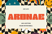 Necha Necho - Retro Bold Sans, a Sans Serif Font by Almeera Std (Thumbnail 3 of 9)