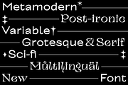 TT Alientz, a Serif Font by TypeType (Thumbnail 2 of 15)