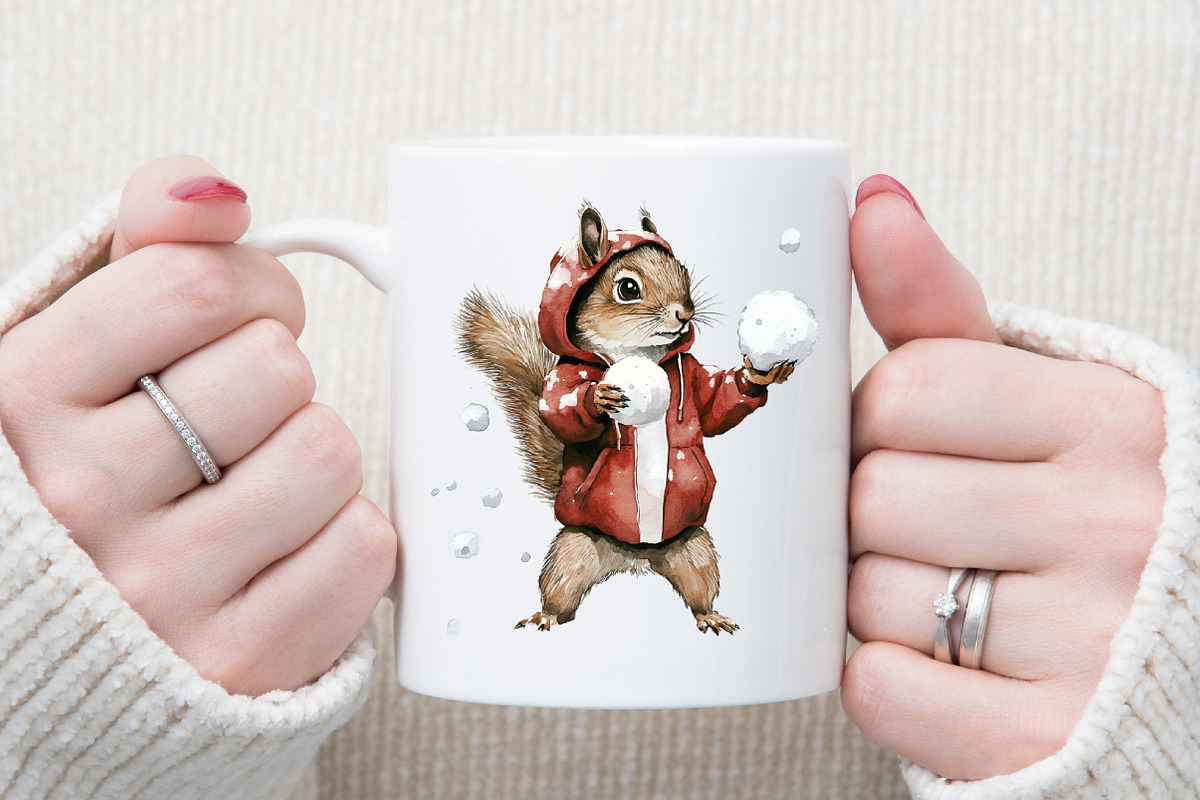 Funny Christmas Animals, an Illustration by Sublimation Artist (Photo 5 of 6)