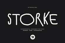 Storke - Experimental Font