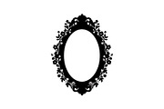 Vintage Ornate Oval Frame Bundle, an Illustration by jahid234 (Thumbnail 20 of 31)