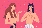 Breast Cancer Awareness Month banner, a Healthcare Illustration by Good Studio (Thumbnail 2 of 3)