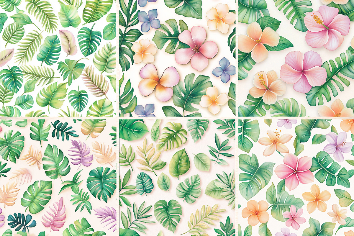 Summer Digital Paper, a Pattern Graphic by Digital Artistic99 (Photo 4 of 7)