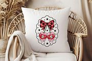 Halloween Skull Cherry Hand-Drawn Fr, an Illustration by Libby Wishes (Thumbnail 6 of 6)