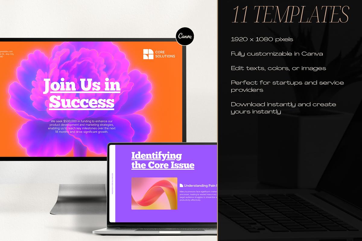 Vibrant Startup Pitch Deck, a Presentation Template by Creatif Foundry (Photo 6 of 7)