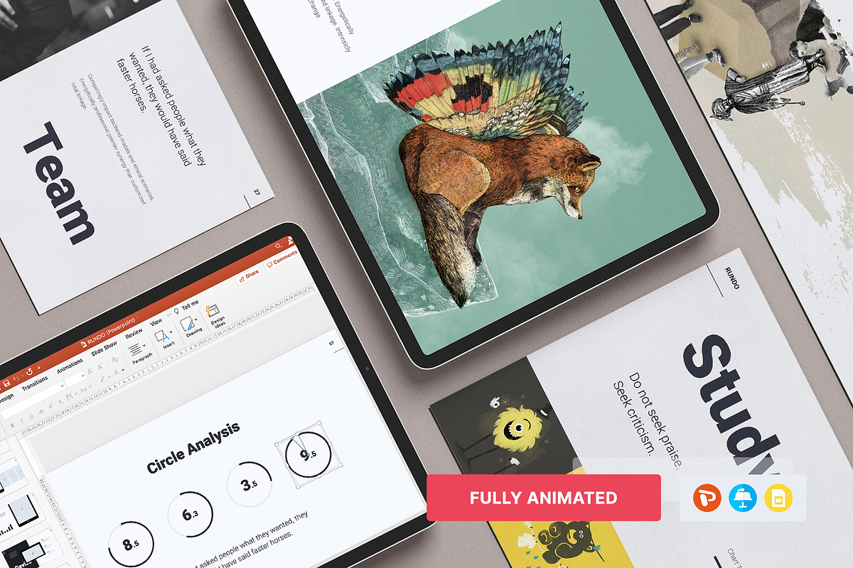 RUNDO - Minimal Template, a Presentation Template by SimpleSmart (Photo 1 of 7)
