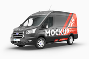 Van Mockup 13, an Advertising Mockup by Mockupix (Thumbnail 6 of 12)