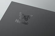 Floral Butterfly logo, a Branding & Logo Template by Saidmakhmud (Thumbnail 2 of 3)