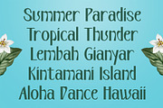 Tropical Maokai - Groovy Summer Font, a Sans Serif Font by Pekotype (Thumbnail 5 of 14)