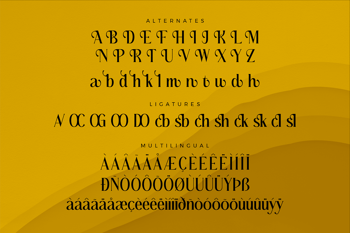 Badelosh Ralintesla Modern Font Duo, a Serif Font by Storytype Studio (Photo 12 of 15)