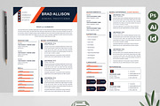 New Modern CV | Resume Template, a Resume Template by Attractive Resume (Thumbnail 2 of 3)