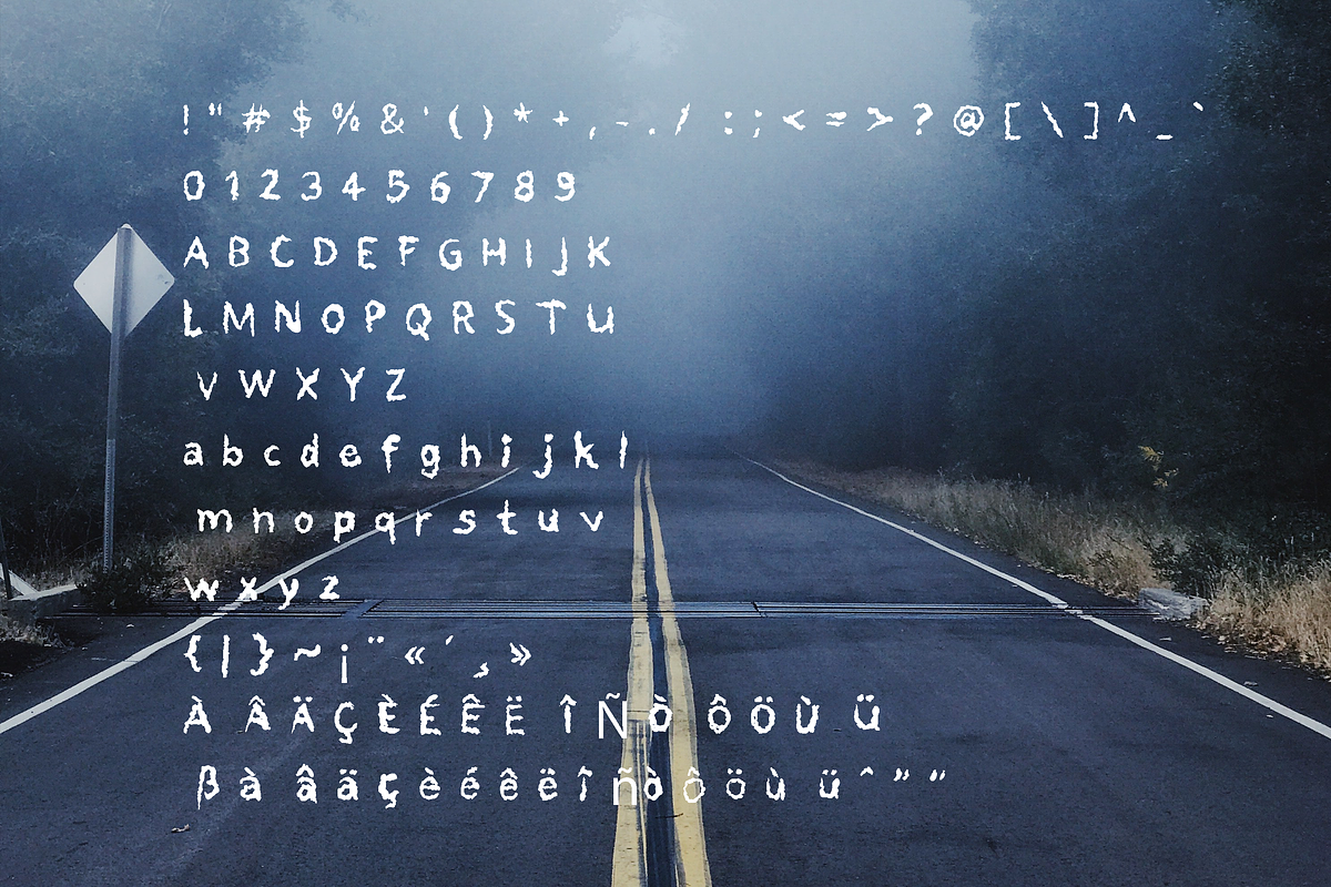 scratchis - The Edgy Halloween Font, a Handwritten Font by wodnerwoman (Photo 3 of 7)