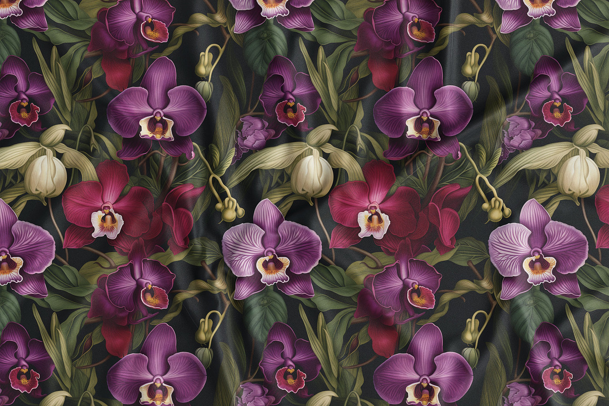 Floral Seamless Patterns + Cliparts, a Pattern Graphic by Olya Creative (Photo 15 of 20)