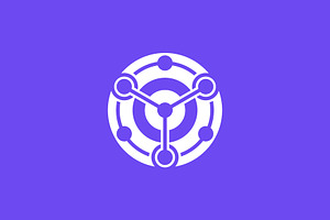 circle analytic data logo, a Branding & Logo Template by Rasagama Studio