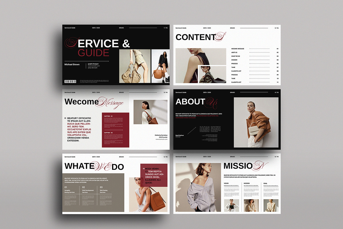 Services and Pricing Guide Template, a Presentation Template by TemplateFolio-Shop (Photo 4 of 11)