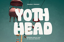 Yoth Head Handmade Display Font