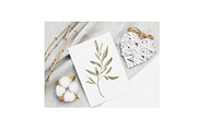 Greenery Watercolor Clipart, a Decorative Illustration by NKTKNS (Thumbnail 9 of 9)