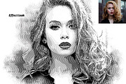 Illustration Photoshop Action, an Action Add-On by MRI STUDIO (Thumbnail 5 of 11)