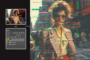 VHS Glitch Square and Poster Effect, a Layer Style Add-On by dokudokunomi (Thumbnail 2 of 3)