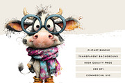 Quirky Funny Animals Clipart, an Animal Illustration by Design Scotch (Thumbnail 6 of 8)