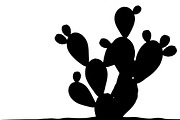 collection of desert cactus silhouet, an Illustration by Amazin_art (Thumbnail 24 of 33)