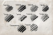 Real Ink Brushes for Photoshop, a Brush Add-On by Eliza Moreno Illustration (Thumbnail 3 of 4)