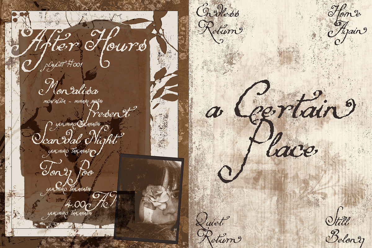 A Dusk Hour – Whimsical Typeface, a Script Font by Setara Langit CreativeStd (Photo 5 of 13)