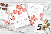 Bougainvillea Wedding Invitation Set, an Invitation Template by Amit Debnath (Thumbnail 3 of 3)