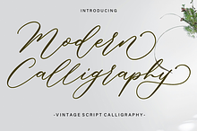 Modern Calligraphy