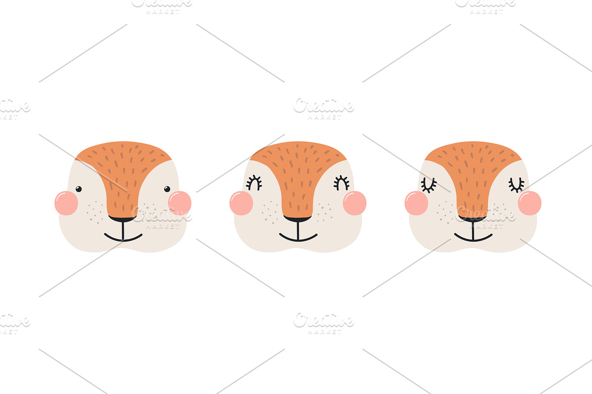 Cute little xerus, ground squirrel, an Animal Illustration by sceptical cactus