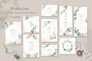 Eucalyptus Wedding Stationary, an Illustration by Elena Medvedeva (Thumbnail 1 of 8)