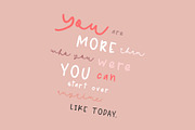 Brighter Sunshine| Quotable Font Duo, a Font by Analogous (Thumbnail 10 of 13)