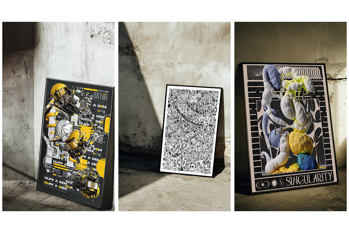 17 Poster Mockup Bundle, an Advertising Mockup by Jacober Design (Photo 5 of 5)