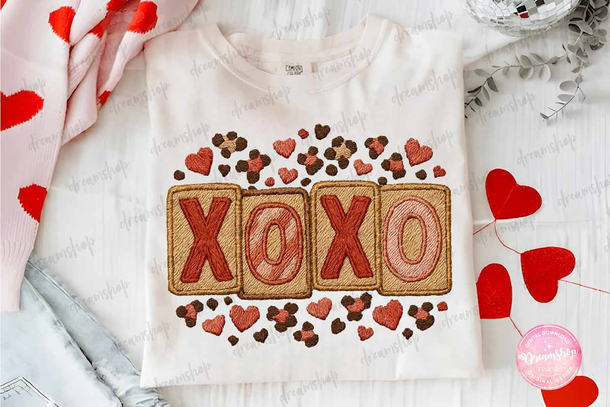 XOXO Knit Png, Xoxo Yarn PNG, Trendy, an Illustration by CreationArt (Photo 6 of 6)