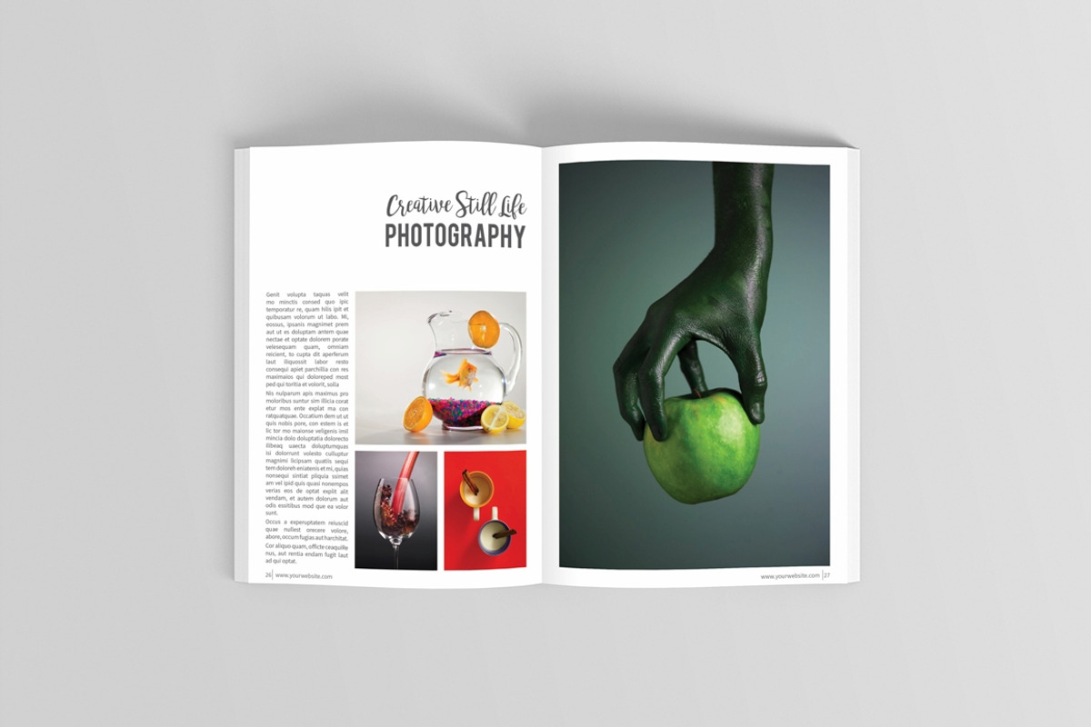 Magazine Template, a Magazine Template by BoriesBechker (Photo 15 of 18)