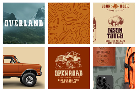 Off Road Branding Toolkit, a Branding & Logo Template by vatesdesign
