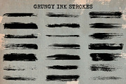 80 Dry Ink Illustrator Brushes, a Brush Add-On by Brigantine Designs (Thumbnail 2 of 6)