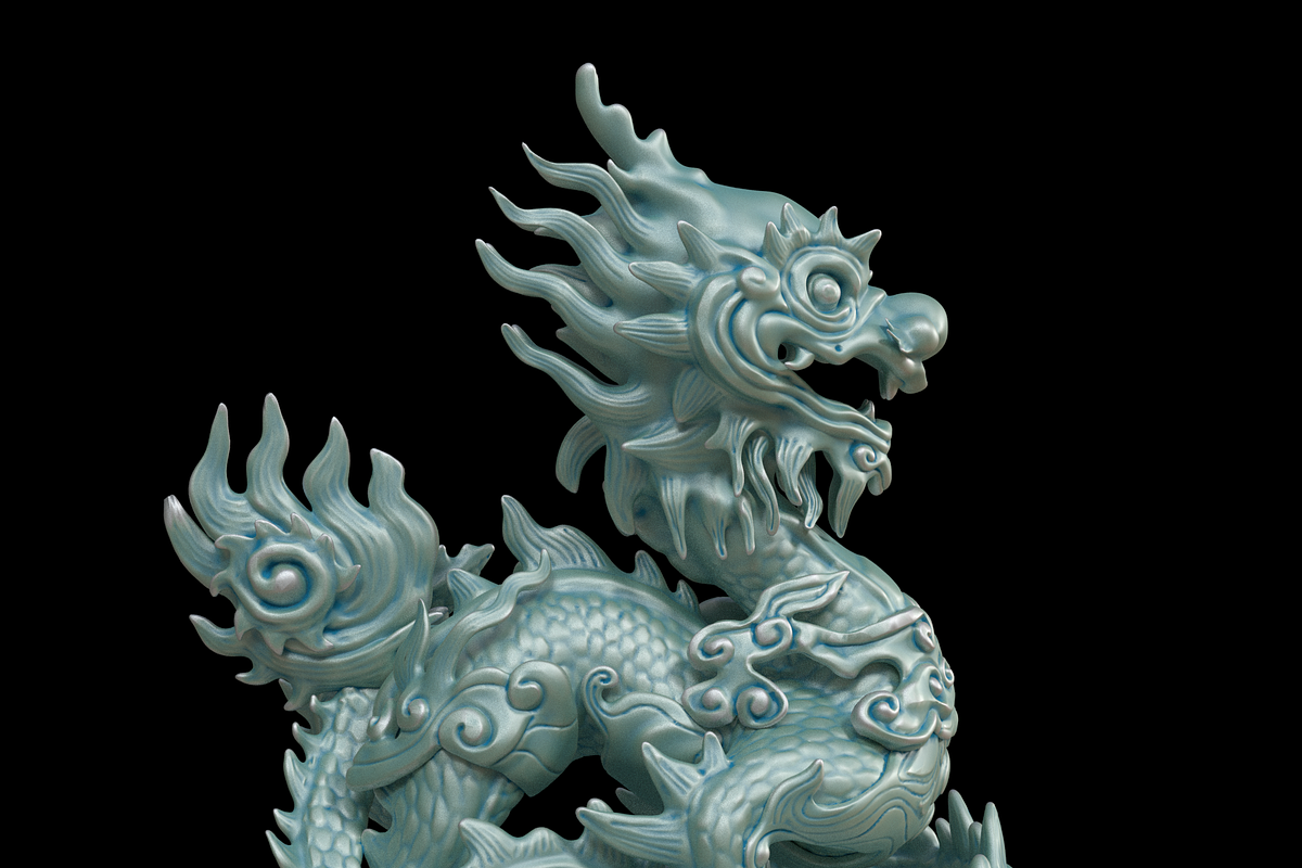 Imperial dragon(3d-print), an Animal 3D Model by CGTales (Photo 3 of 6)