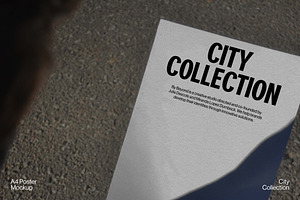 City Collection A4 Poster Mockup 2