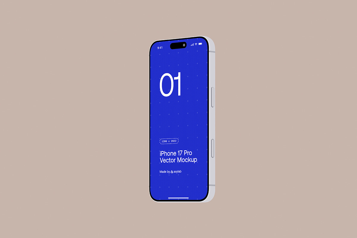 iPhone 17 Pro Vector - 24 Mockups, an iPhone Mockup by Asylab (Photo 39 of 48)