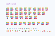 Ires colored font, a Symbol Font by kaer_shop (Thumbnail 2 of 8)